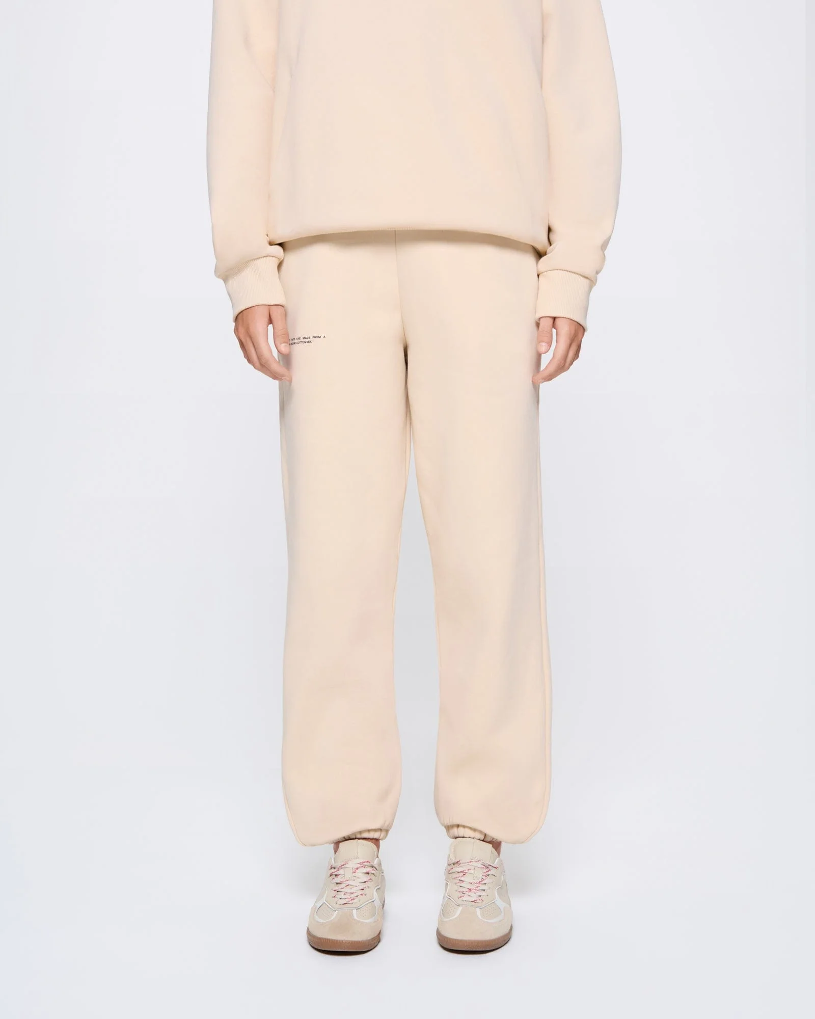 Womens 365 Heavyweight Track Pants—sand - Image 3