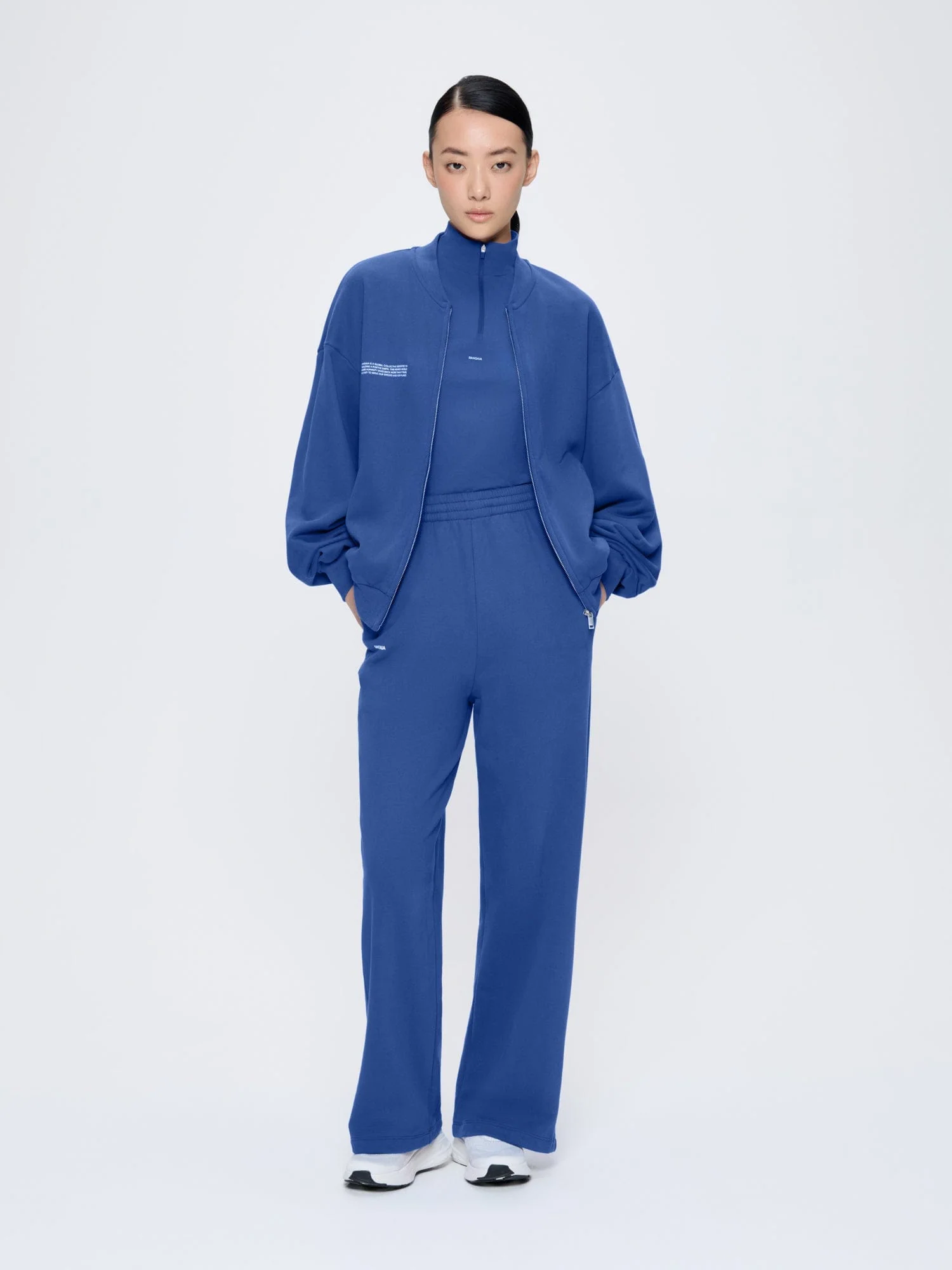 Womens 365 Midweight Bomber Jacket—Gaia Blue - Image 5