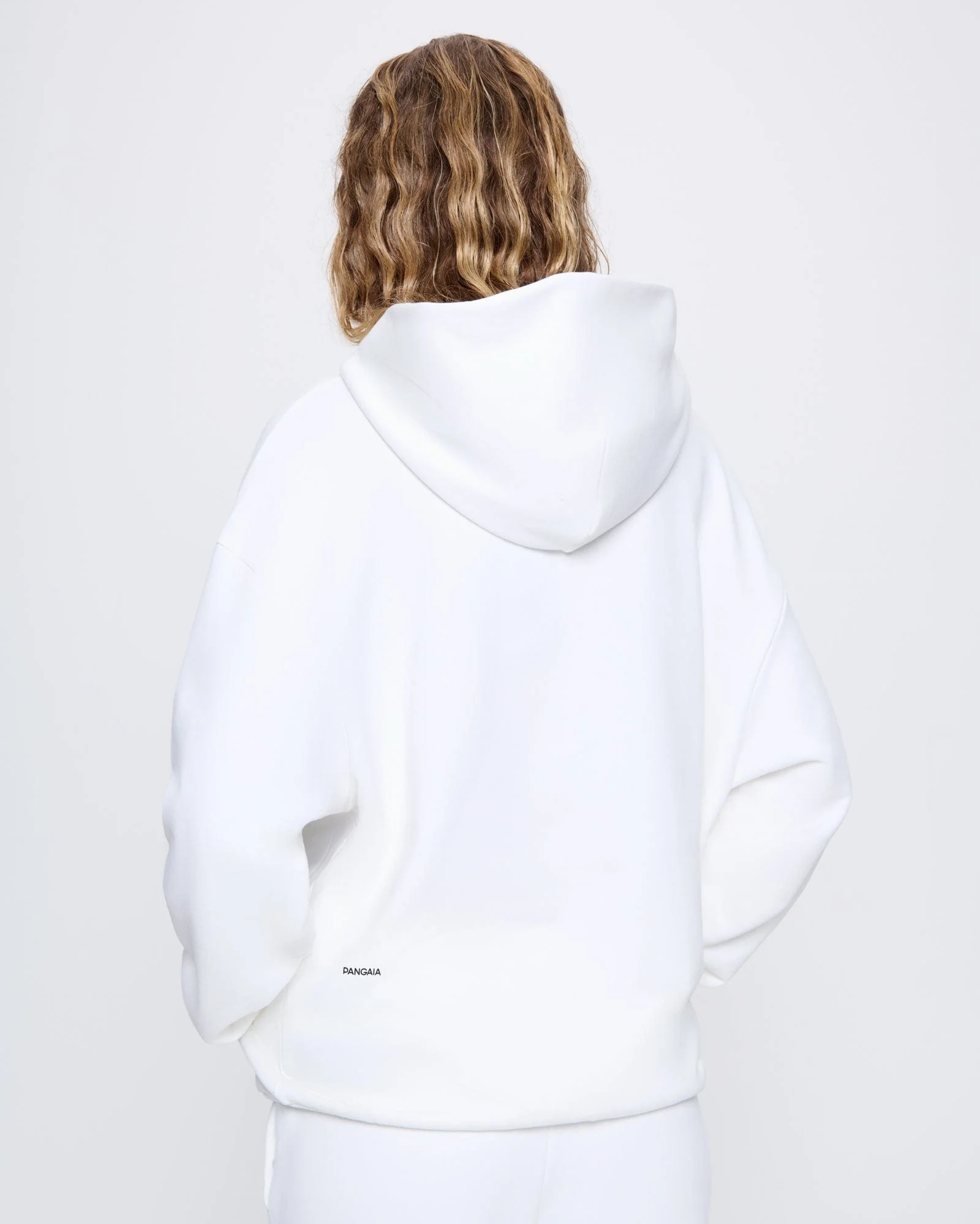 Womens 365 Midweight Hoodie—off-white - Image 5