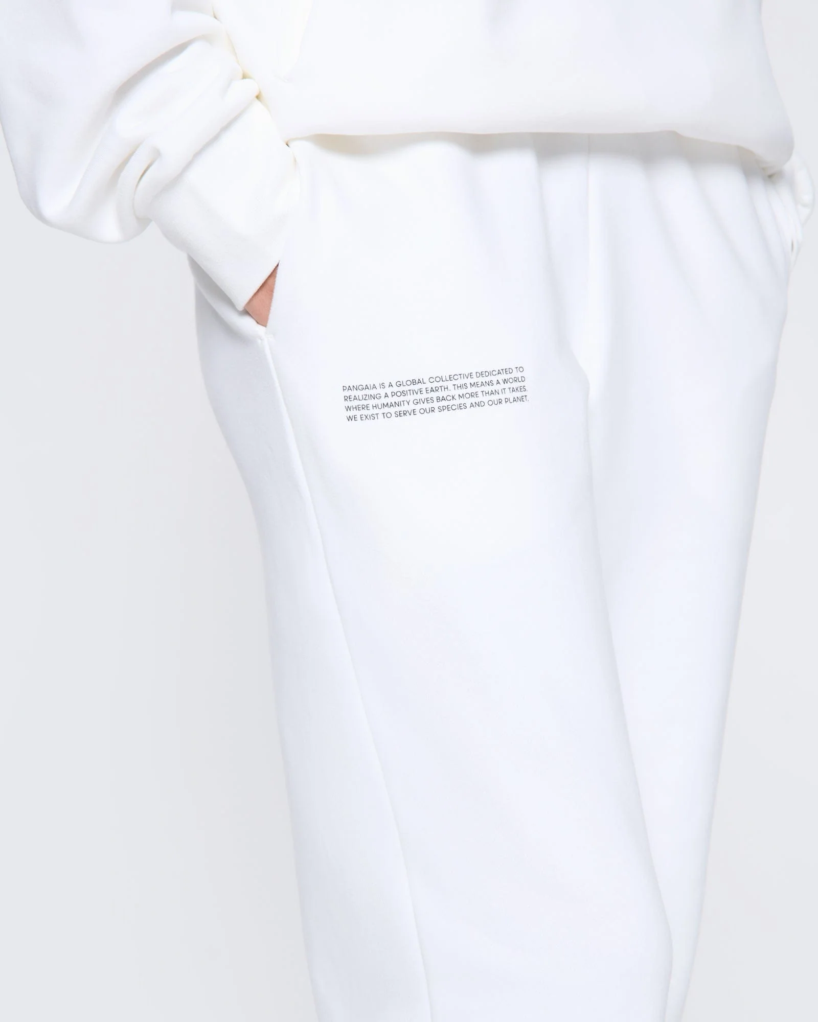 Womens 365 Midweight Track Pants—off-white - Image 4