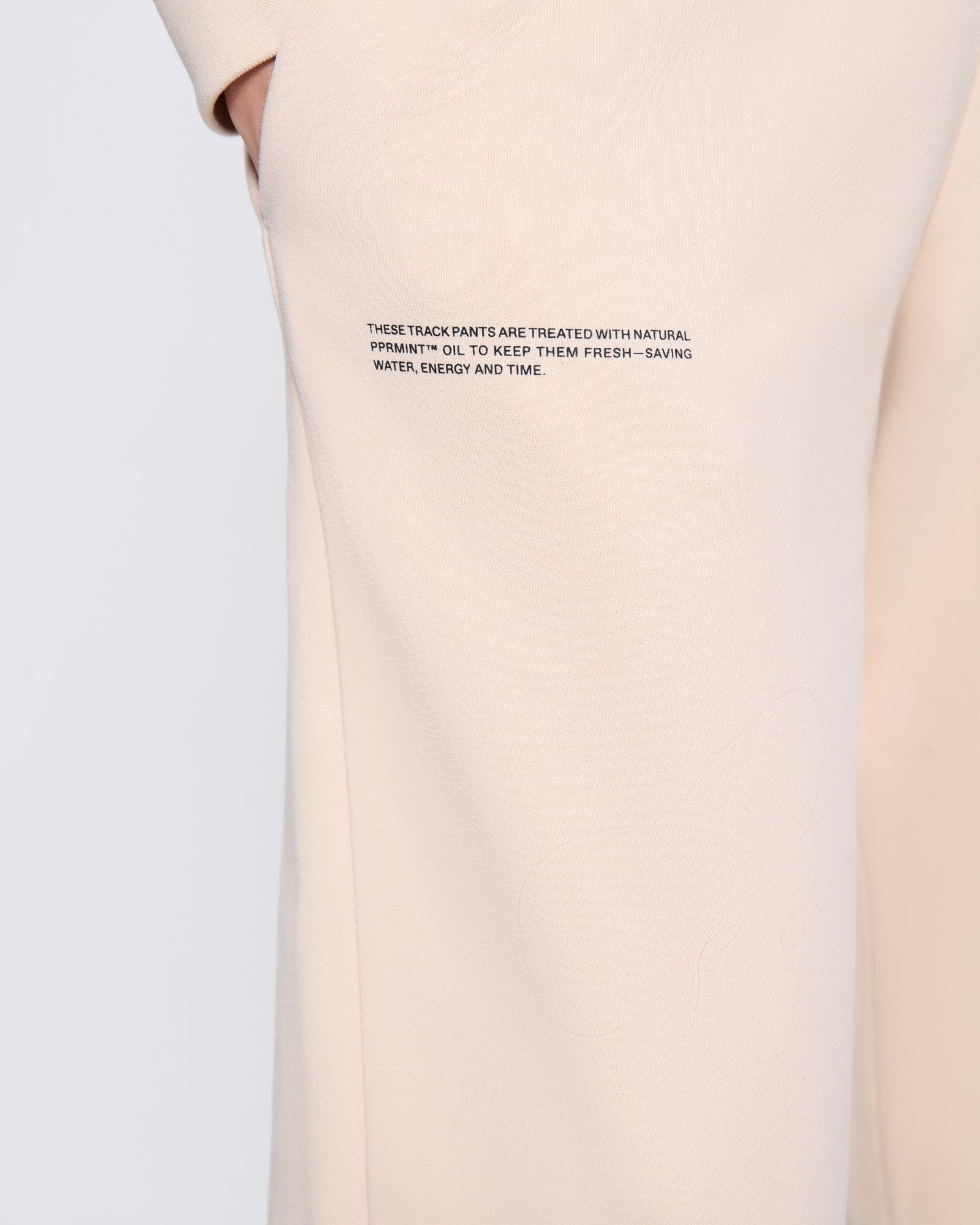 Womens 365 Midweight Track Pants—sand - Image 4