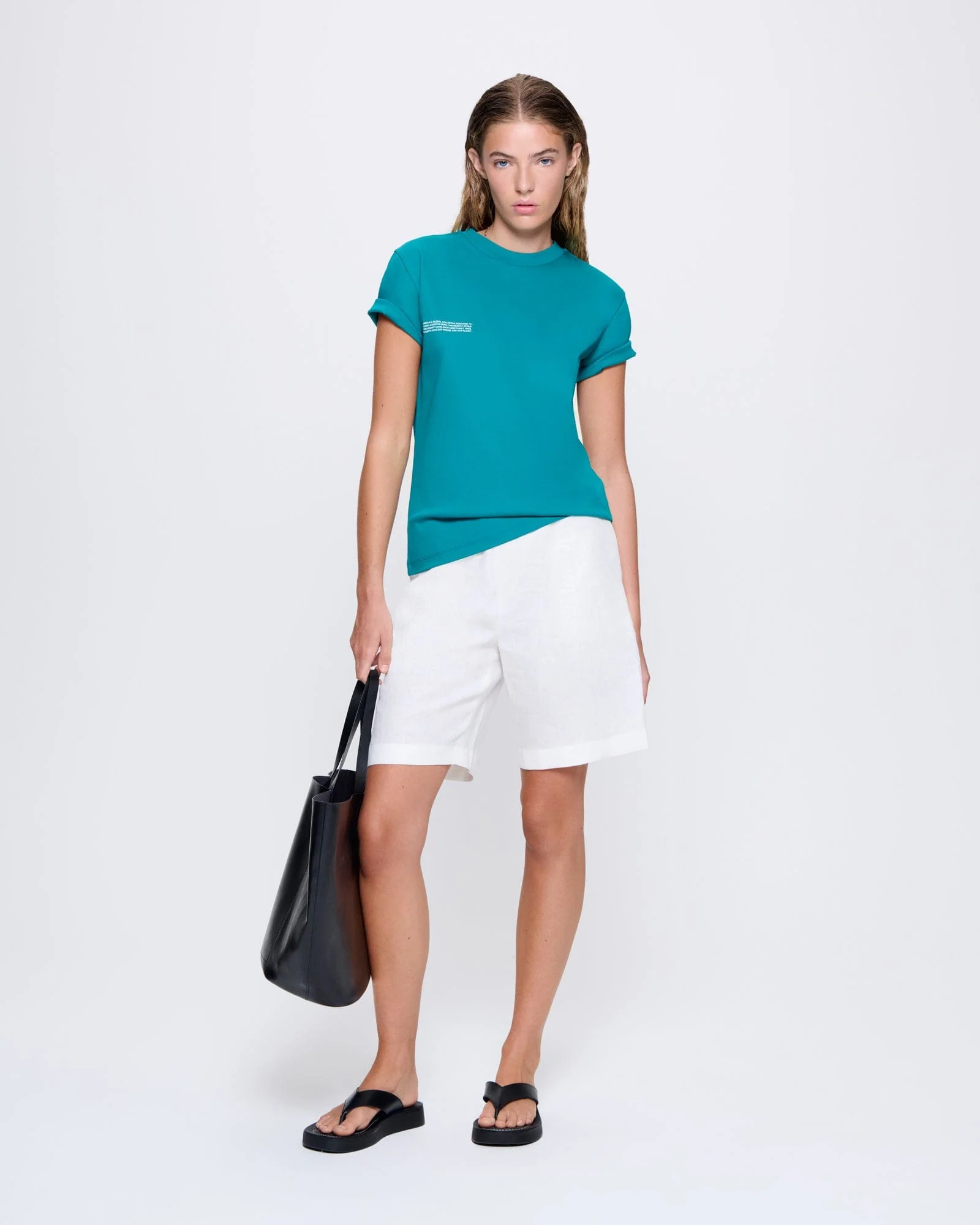 Womens Interlock T-Shirt—Malachite Green - Image 3