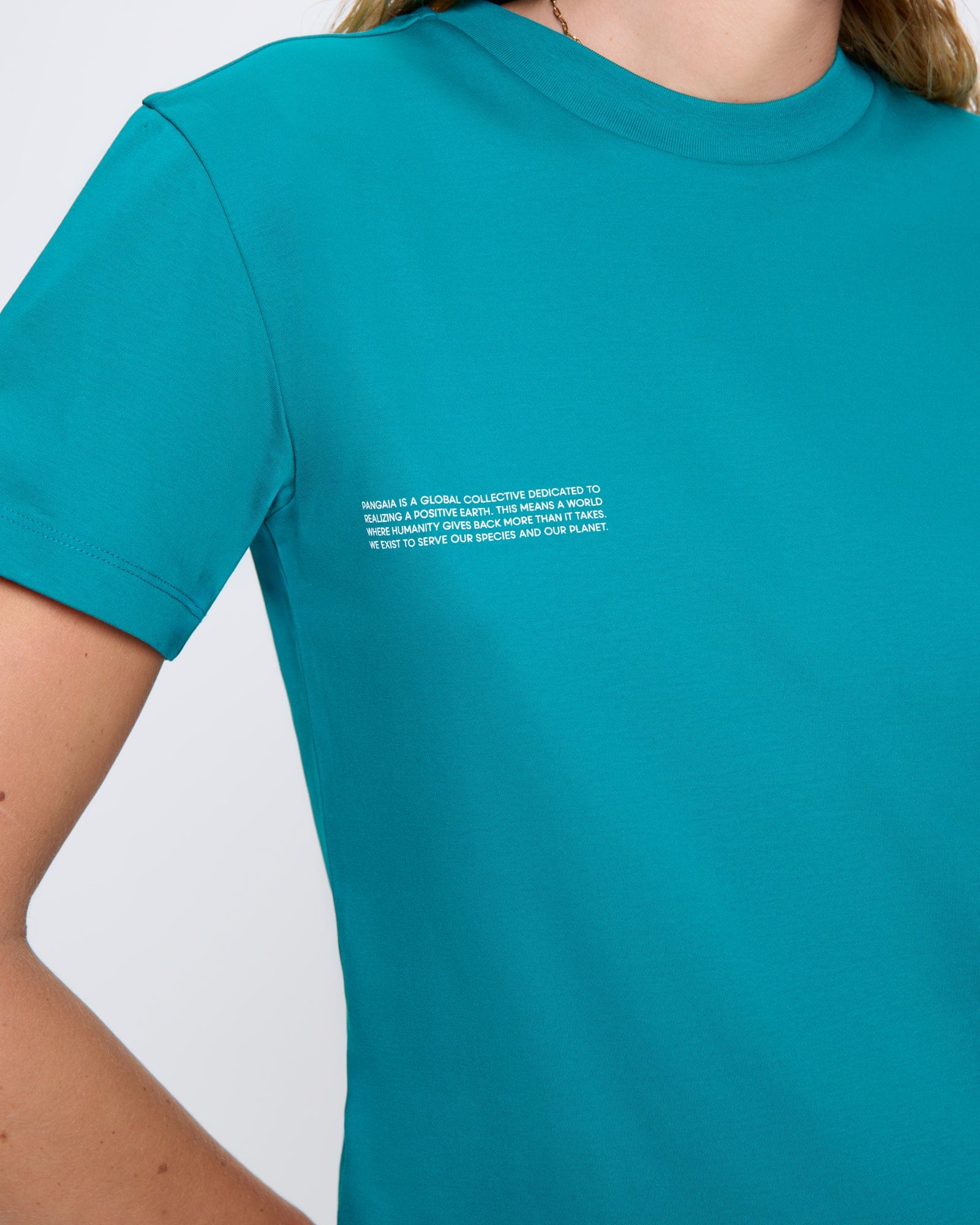 Womens Interlock T-Shirt—Malachite Green - Image 4