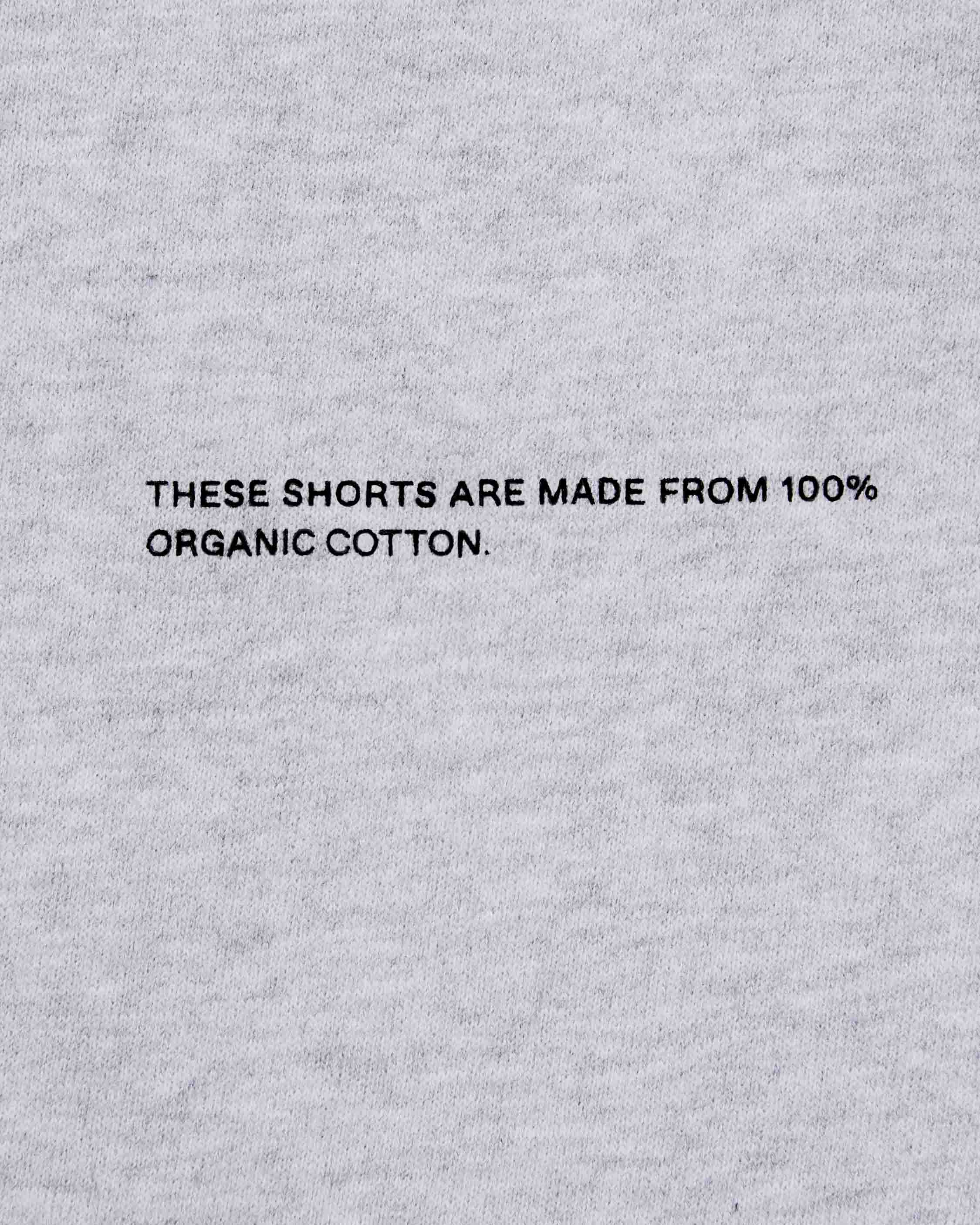 Kids' 365 Midweight Long Shorts—grey marl - Image 3