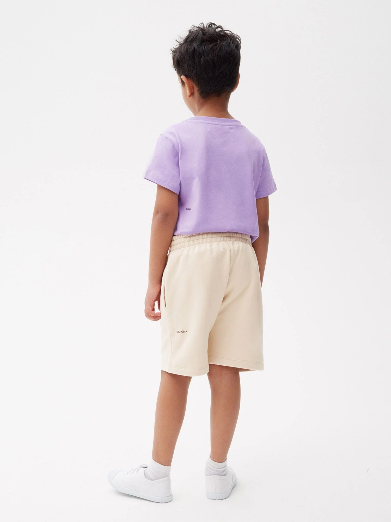 Kids' 365 Midweight Long Shorts—sand - Image 3