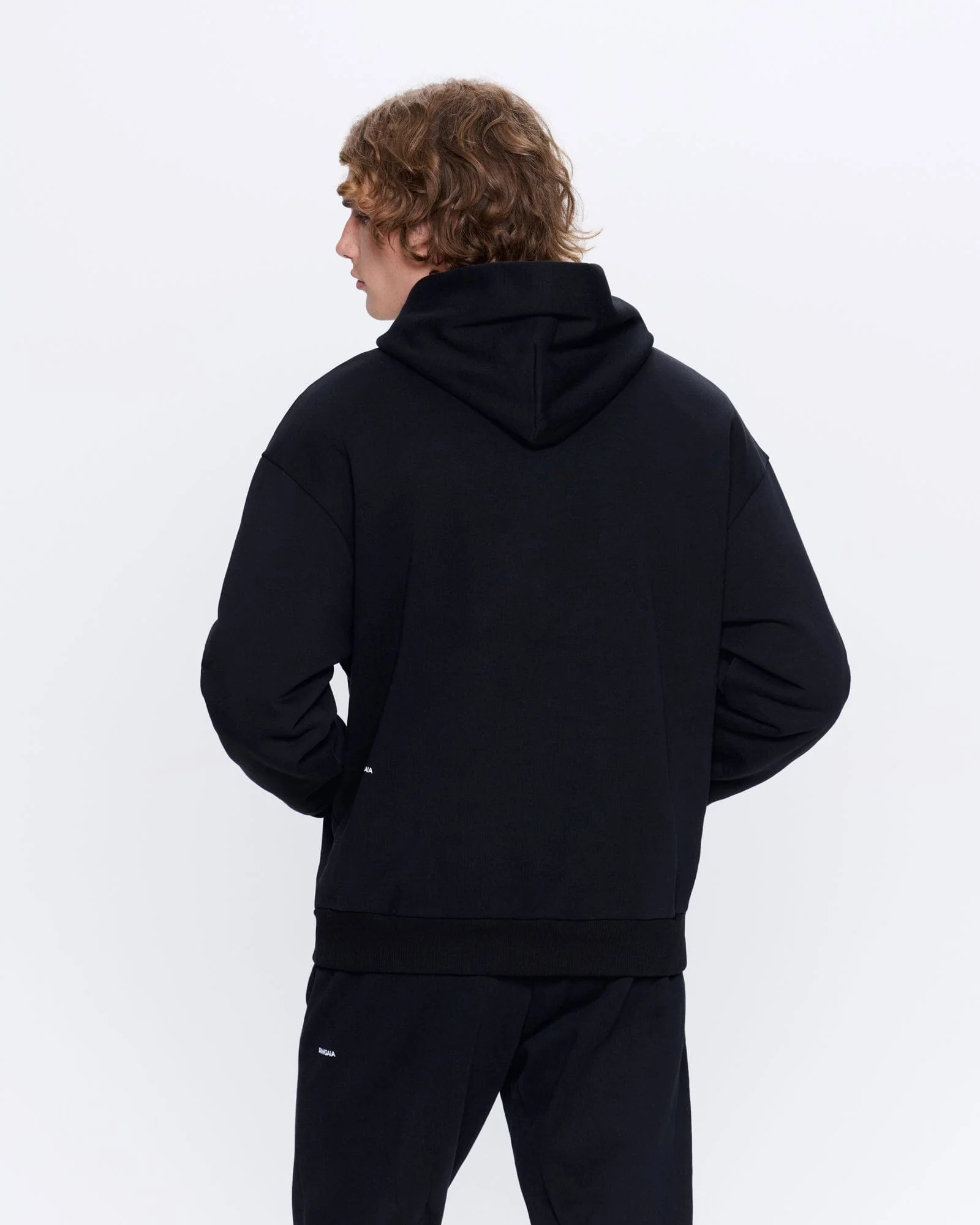Mens 365 Heavyweight Hoodie—black - Image 5