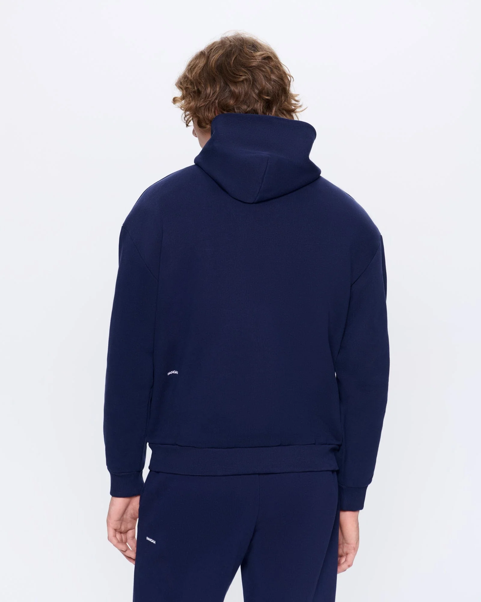 Mens 365 Heavyweight Hoodie—navy blue - Image 5
