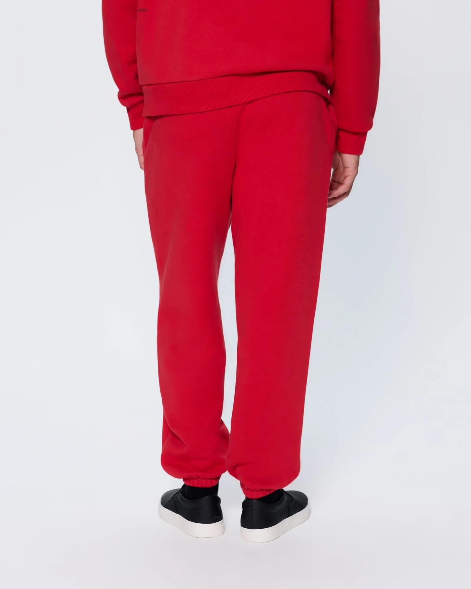 Mens 365 Heavyweight Track Pants—Goji Red - Image 5