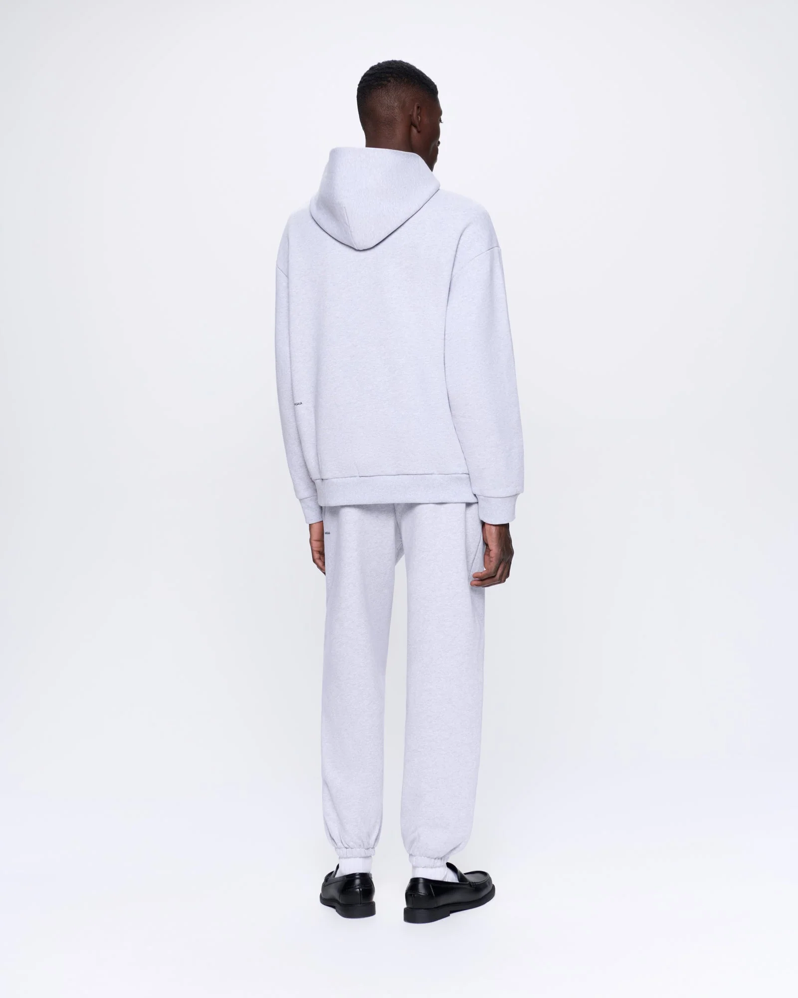 Mens 365 Heavyweight Track Pants—grey marl - Image 5