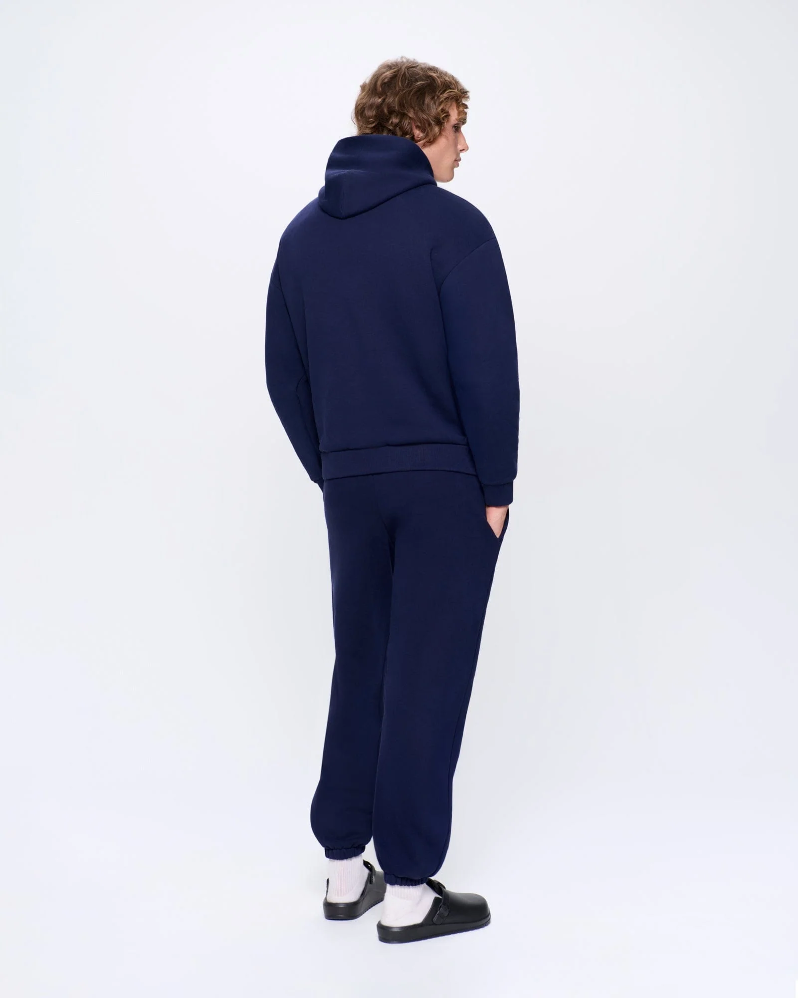 Mens 365 Heavyweight Track Pants—navy blue - Image 3
