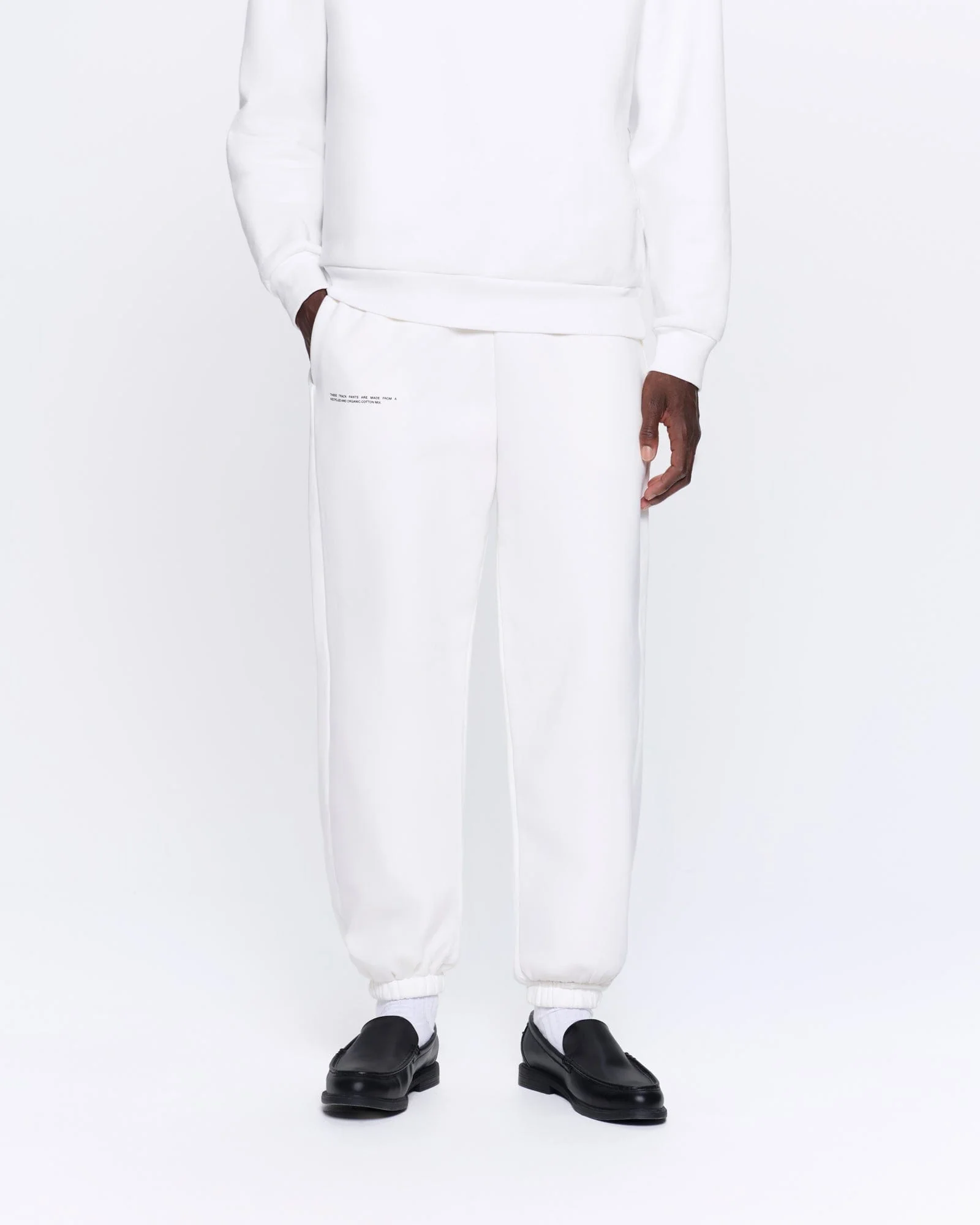 Mens 365 Heavyweight Track Pants—off-white - Image 3