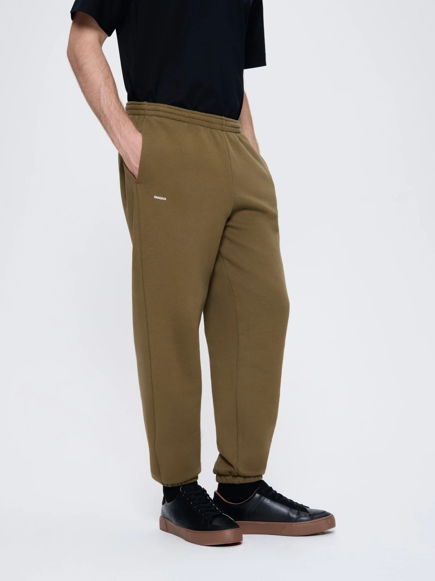 Mens 365 Heavyweight Track Pants—Soil Brown - Image 3