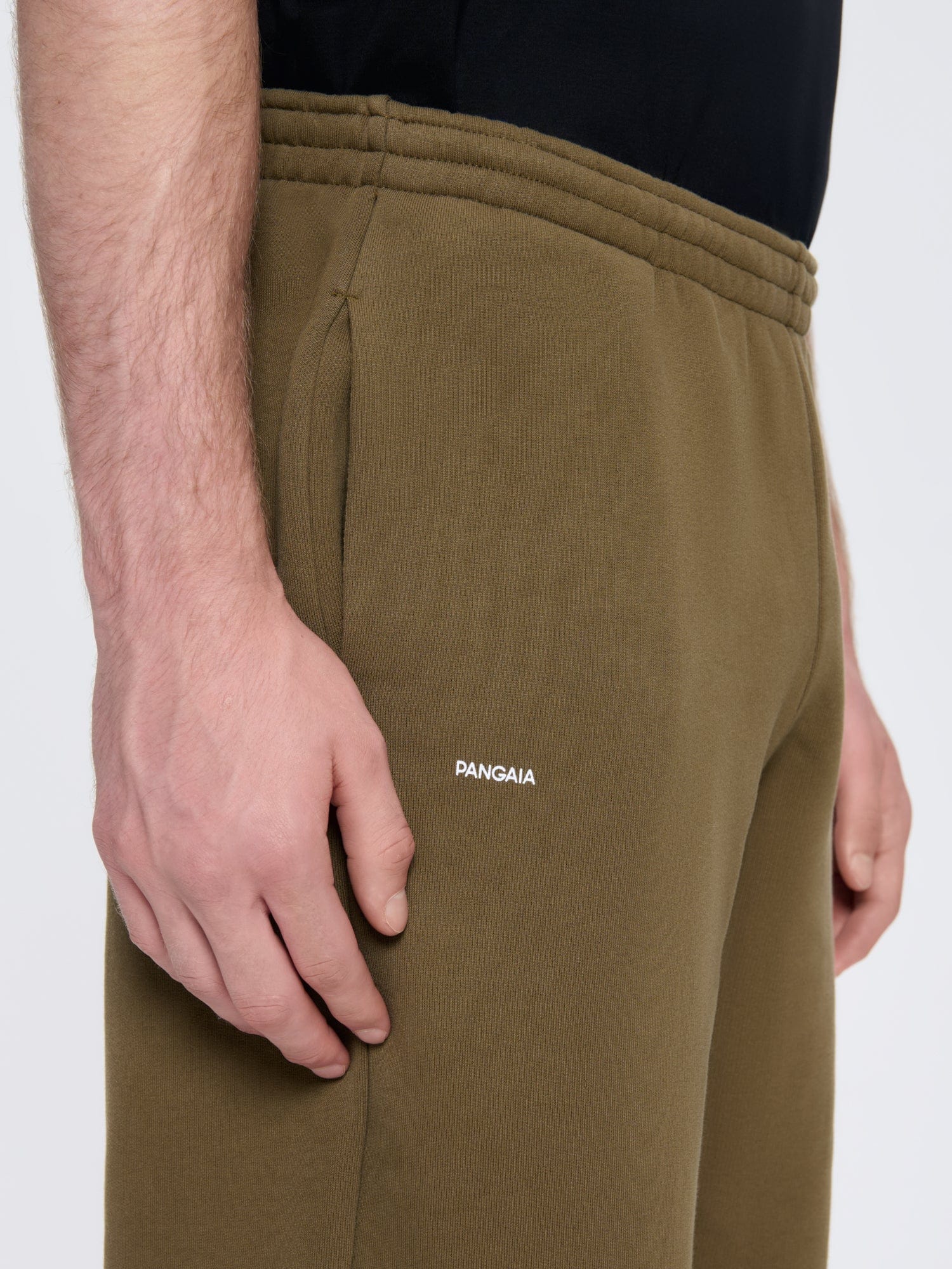 Mens 365 Heavyweight Track Pants—Soil Brown - Image 4