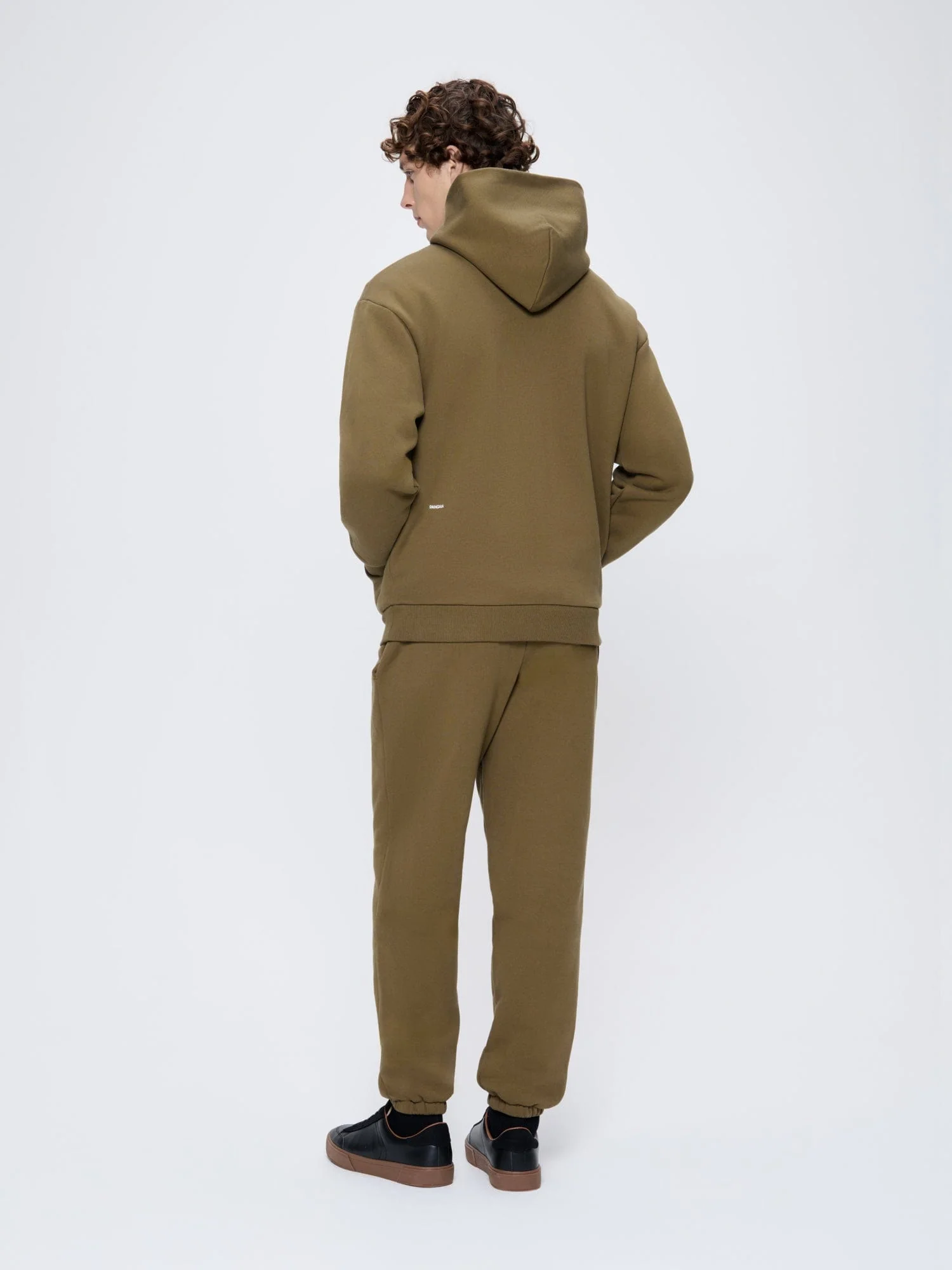 Mens 365 Heavyweight Track Pants—Soil Brown - Image 5