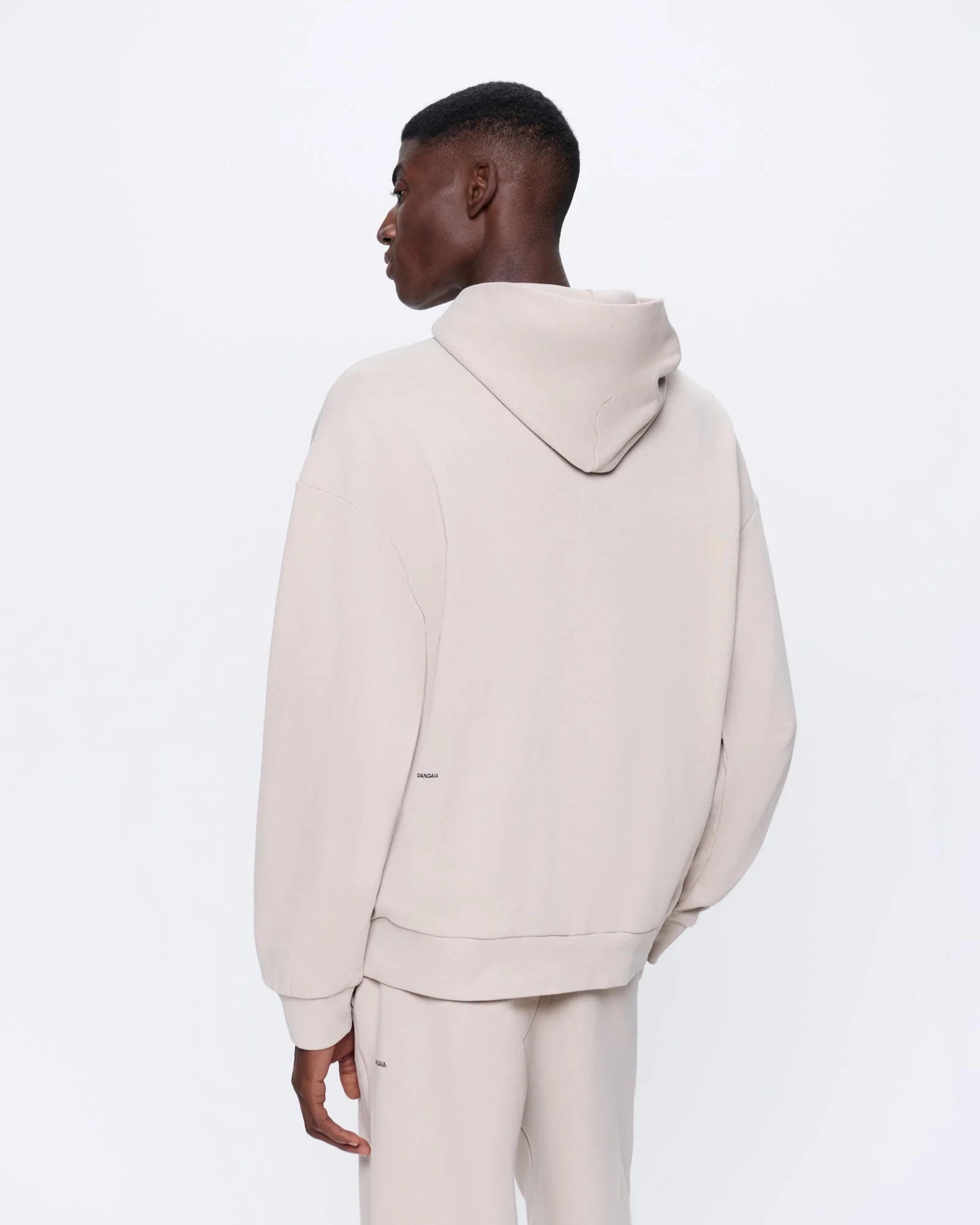 Mens 365 Midweight Hoodie—stone - Image 5