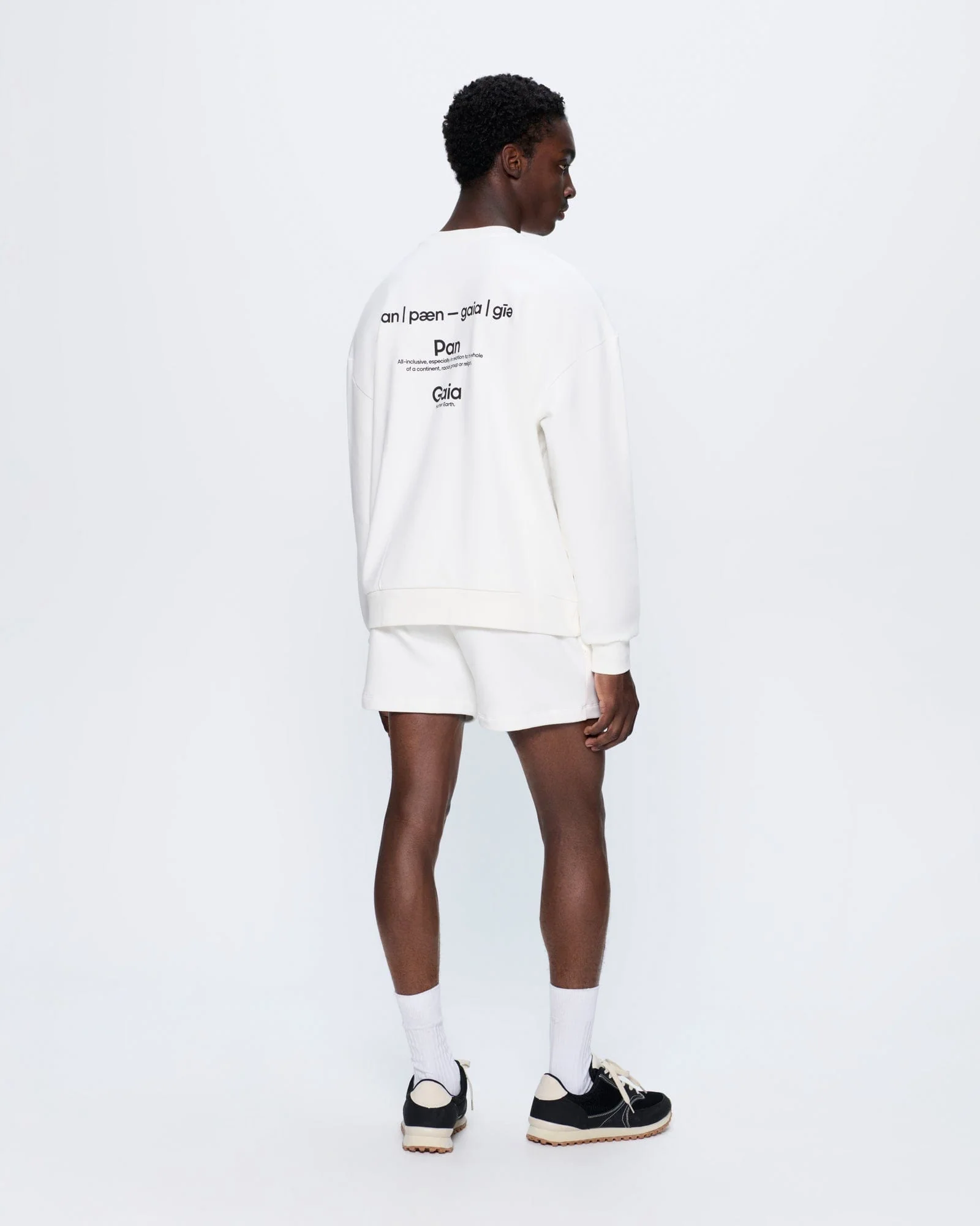 Mens 365 Midweight Shorts—off-white - Image 5