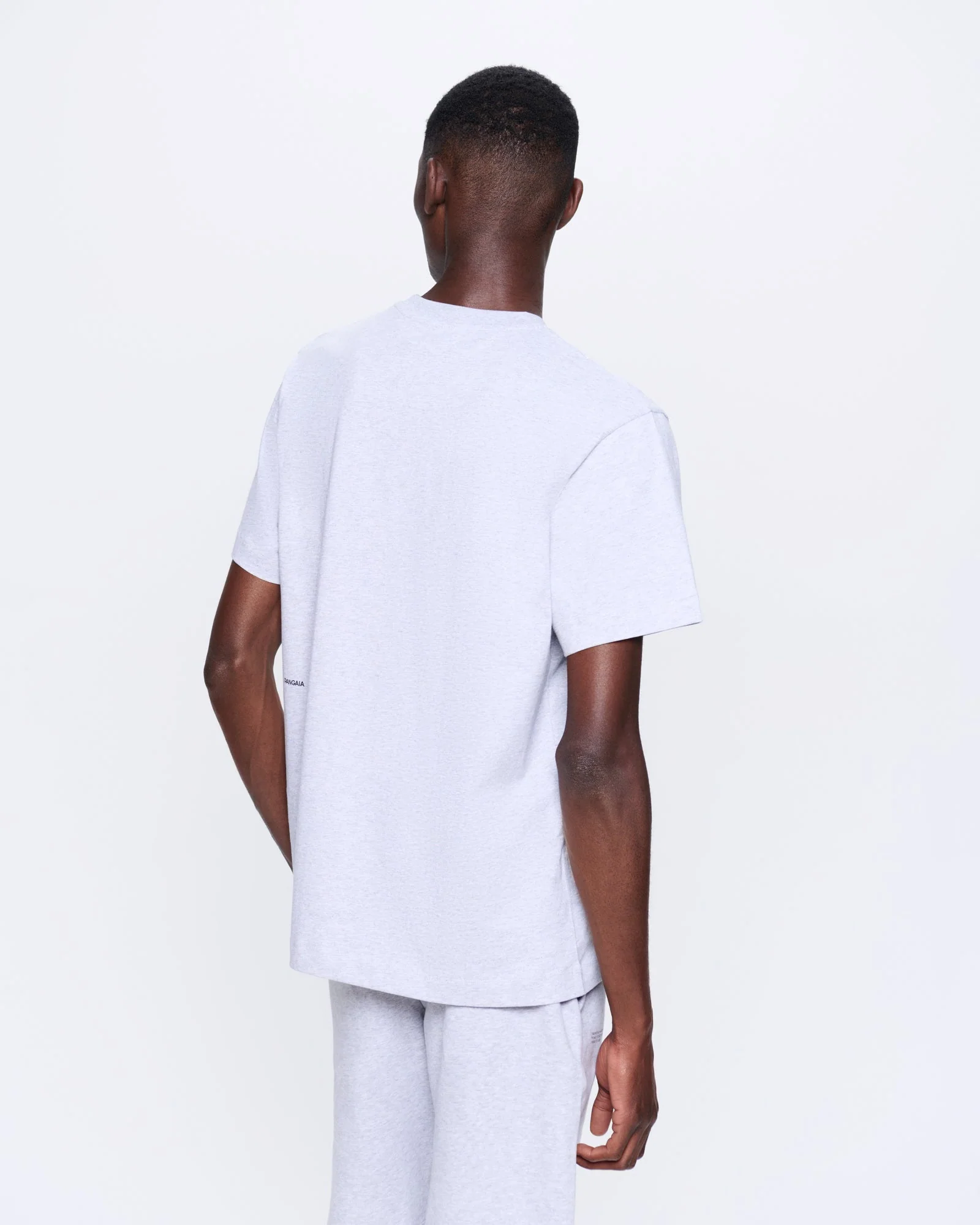 Mens 365 Midweight T-shirt—grey marl - Image 5