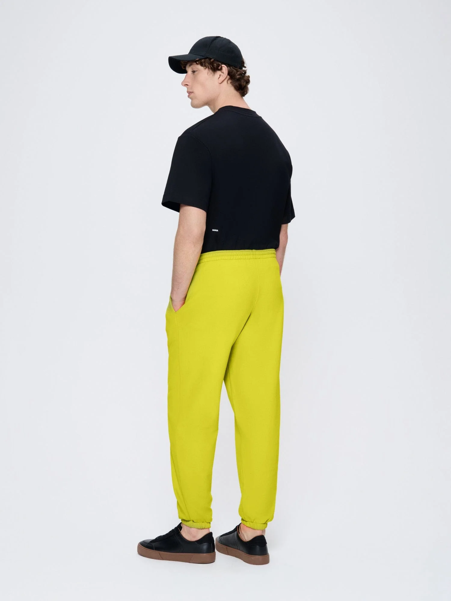 Mens 365 Midweight Track Pants—Auroral Olive - Image 5