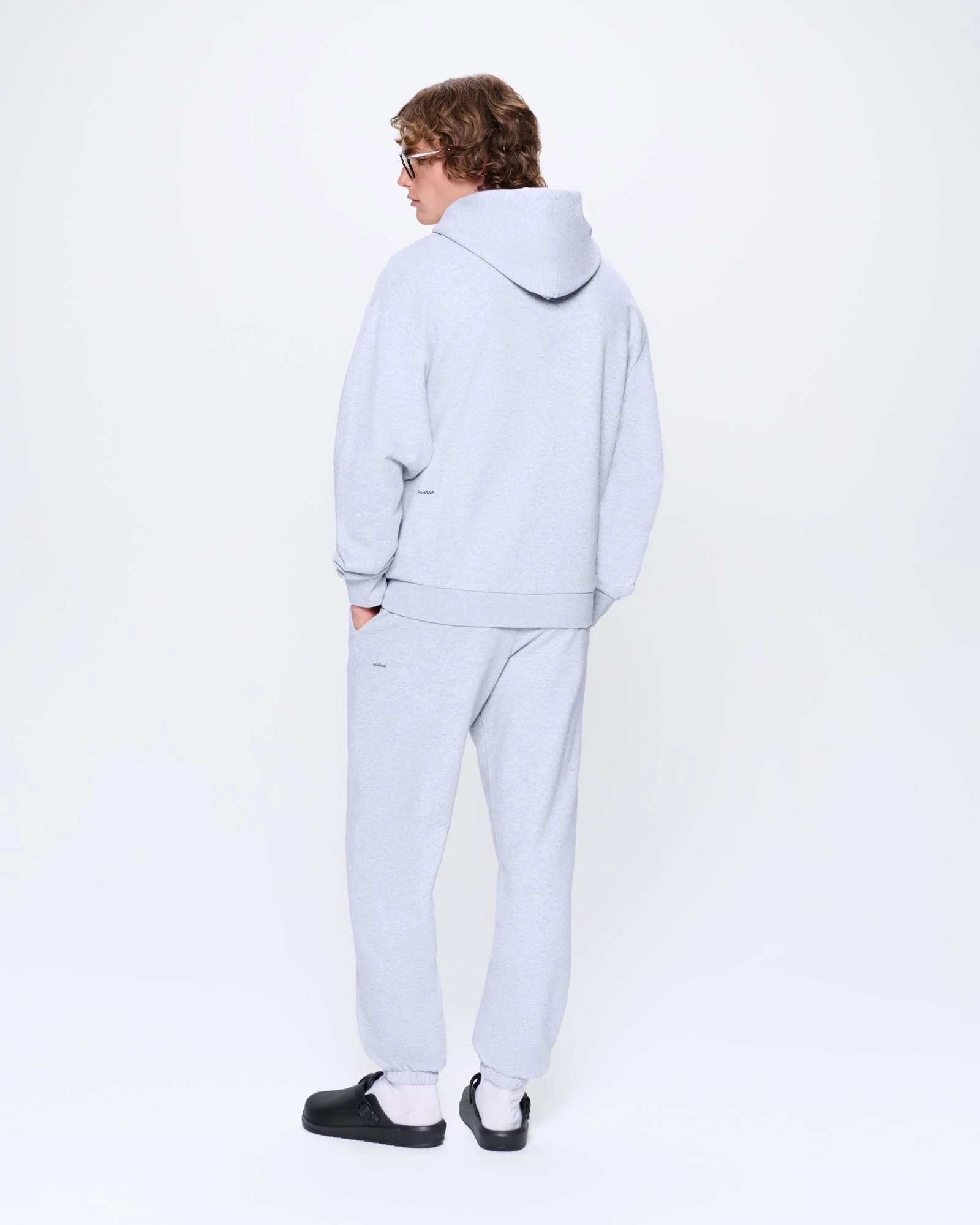 Mens 365 Midweight Track Pants—grey marl - Image 5