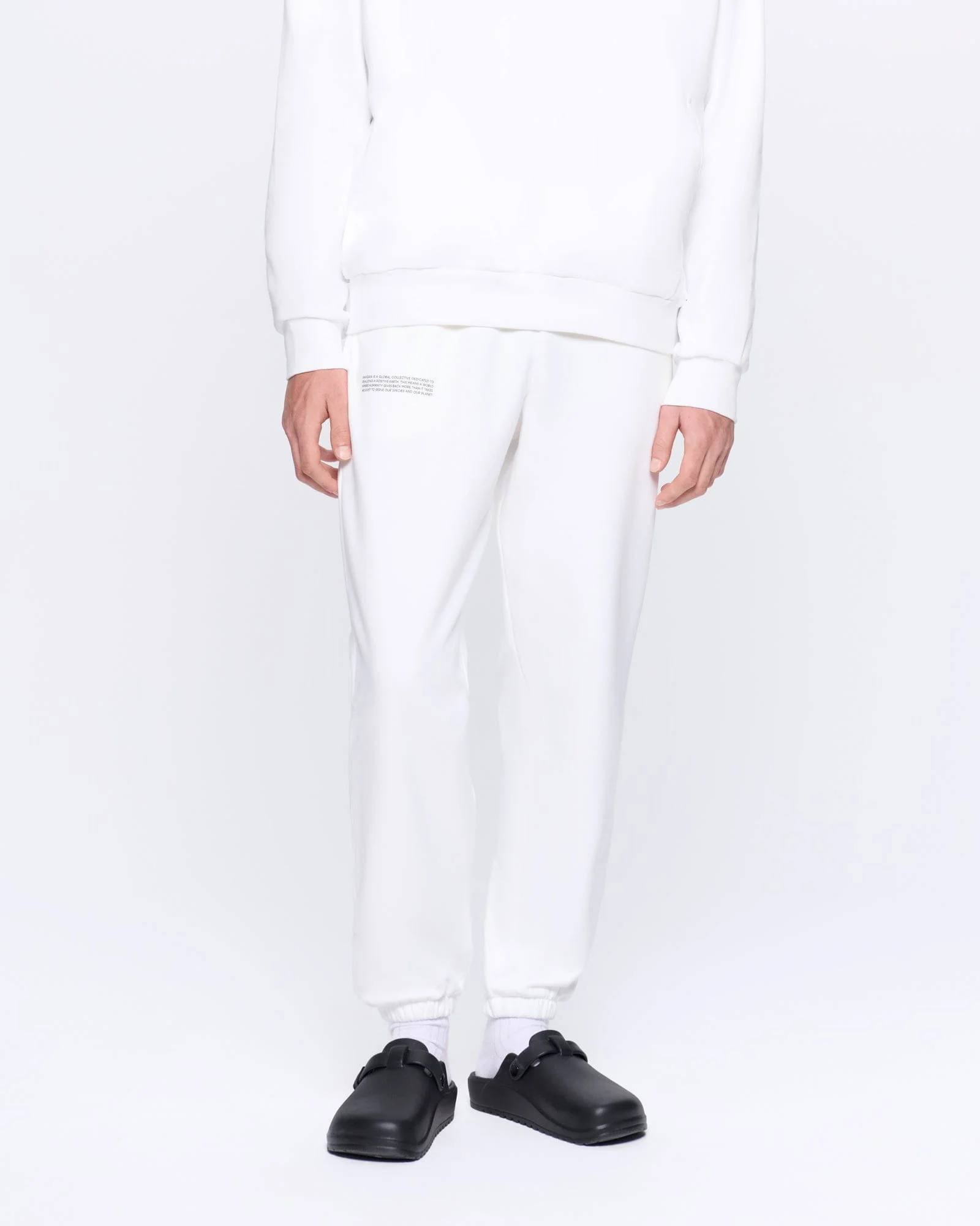 Mens 365 Midweight Track Pants—off-white - Image 4