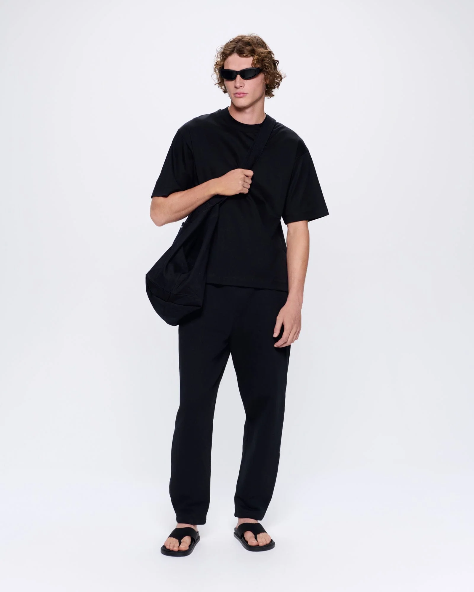 Mens DNA Oversized T-Shirt—black - Image 3