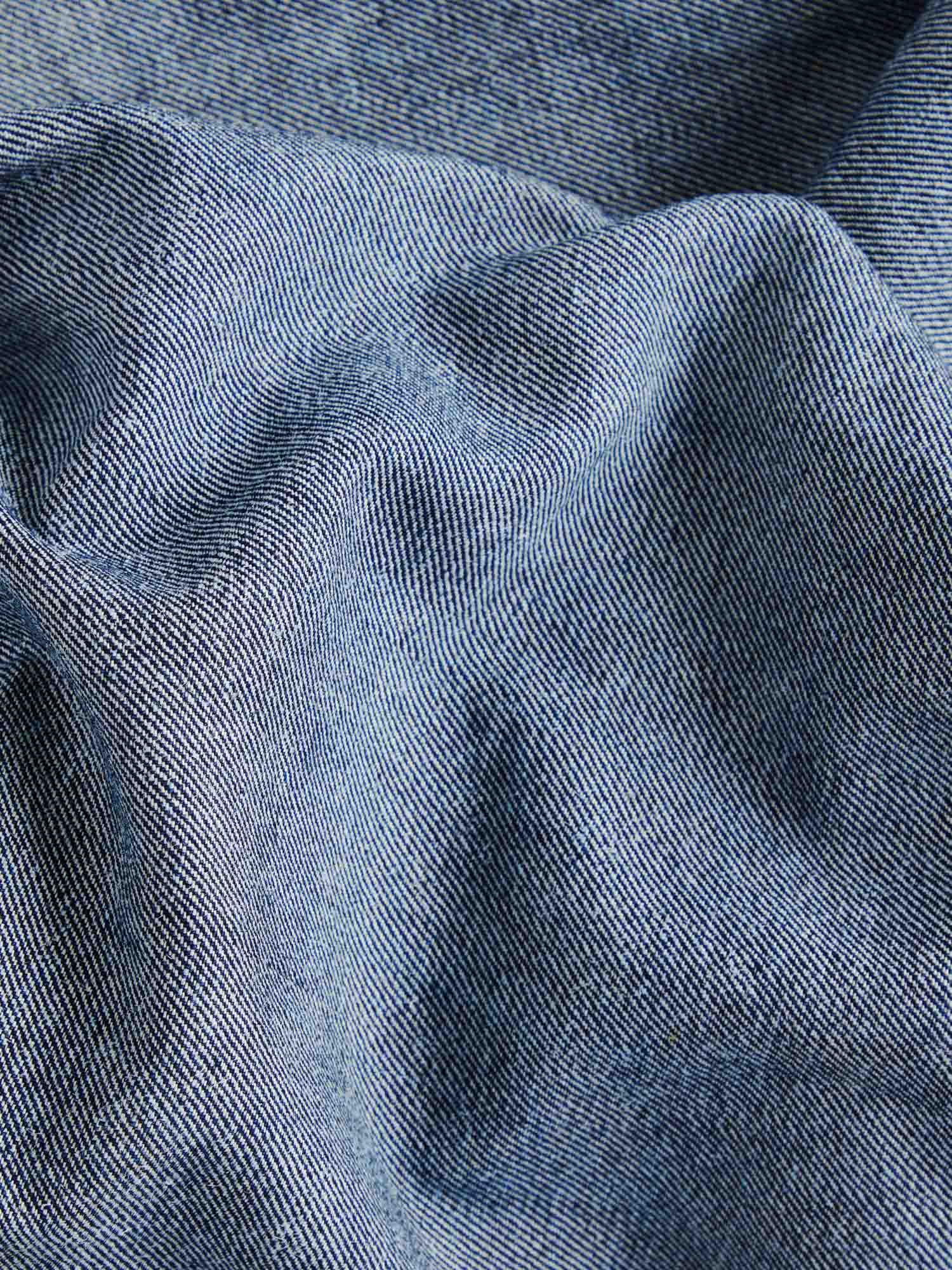 Mens Nettle Denim Straight Leg Jeans—rinse wash - Image 9