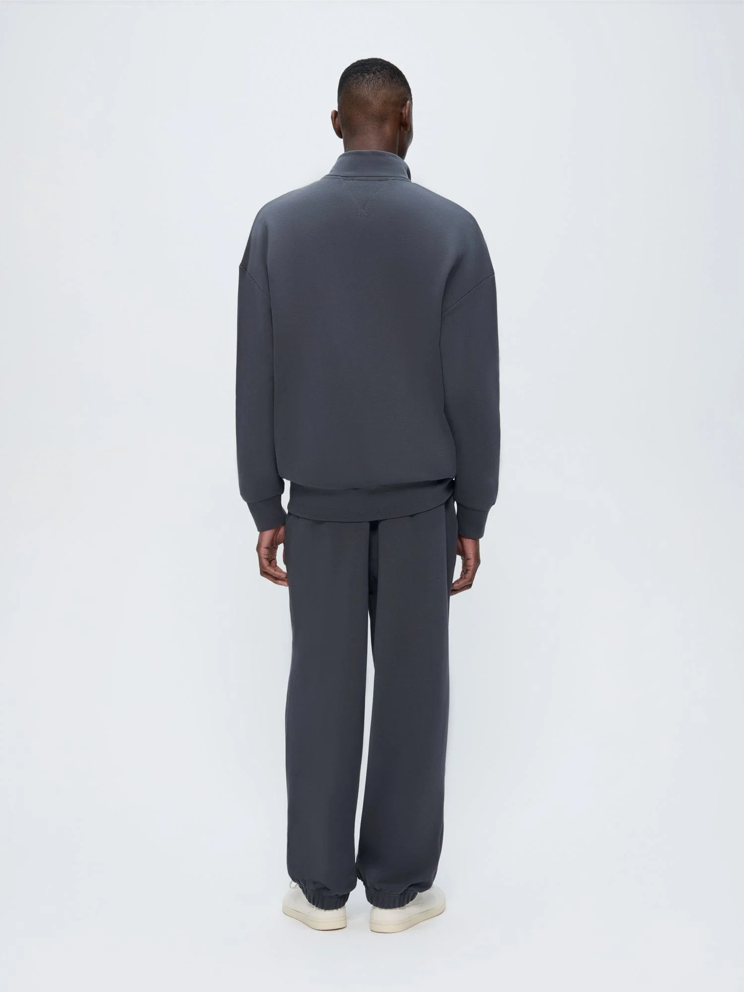 Mens Track Pants—Smoked Black - Image 5